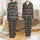 Cat & Ramen Lovers' Muted Red-Orange Teal Vintage Japanese Woodblock Black Cat Ramen Pattern Satin Pajamas Set - 1