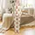 Whimsical Nature Lovers' Seamless Playful Highland Cow & Wildflower Pattern with Warm Browns, Cream, & Sage Green Hues Satin Pajamas Set - 2