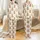 Whimsical Nature Lovers' Seamless Playful Highland Cow & Wildflower Pattern with Warm Browns, Cream, & Sage Green Hues Satin Pajamas Set - 1