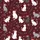 Christmas Cat Lovers' Whimsical Flat Red White Grey Black Christmas Cats Santa Hats Holly Snowflakes Pattern Satin Pajamas Set - 4