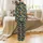 Mid-Century Modern Cat Lovers' Retro Flat Art Geometric Feline & Star Pattern in Teal, Yellow, Orange Satin Pajamas Set - 3