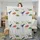 Cheerful Bold Graphic Dinosaur Pattern Blue Green Orange Red Yellow Bedding Set - 3