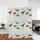 Cheerful Bold Graphic Dinosaur Pattern Blue Green Orange Red Yellow Bedding Set - 2