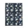 Whimsical Watercolor Deep Navy Baby Elephants Tropical Leaves Balloons Stars Pattern Bedding Set - 4