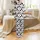 Animal Lovers' Whimsical Flat Graphic Cartoon Cow Face Pastel Pink Snout Black Spot Pattern Satin Pajamas Set - 3