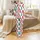 Women's Whimsical Hand-Drawn Cowboy Boots Rose Pink Turquoise Rustic Pattern Satin Pajamas Set - 2