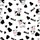 Cow Lovers' Whimsical Black White Pink Cartoon Cow Spot Milk Moo All-Over Pattern Satin Pajamas Set - 4