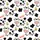 Cute Animal Lovers' Whimsical Cartoon Cow MOO Print Black Spotted Pink Snouts Yellow Horns White Background Satin Pajamas Set - 4