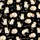 Cat Lovers' Whimsical Hand-Drawn All-Over Cartoon Cats Off-White Orange Beige Black Pattern with Fish Bones & Yarn Balls Satin Pajamas Set - 4