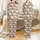 Festive Celebrators' Rustic Santa Head, Cow Print Hat, Howdy, Holly & Cowboy Boot Pattern Satin Pajamas Set - 1
