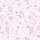 Feminine Western Whimsical Fuchsia & White Outline Seamless Pattern with Cowboy Boots, Rearing Horses, Wildflowers Satin Pajamas Set - 4