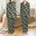 Western Style Enthusiasts' Vintage Cowgirl Horse Teal Tan Graphic Desert Repeating Artwork Satin Pajamas Set - 1