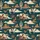 Western Style Enthusiasts' Vintage Cowgirl Horse Teal Tan Graphic Desert Repeating Artwork Satin Pajamas Set - 4