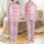 Women's 2-Piece Floral Pajama Set - Pink Green Vintage Rose Buds Patchwork, All-Season Home Comfort Satin Pajamas Set - 1