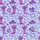 Women's Whimsical Lavender Fuchsia Cowgirl Boots Disco Ball "Howdy" Seamless Pattern Satin Pajamas Set - 4