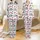 Western Style Admirers' Hand-Drawn Folk Art Cowboy Boots Pattern: Fuchsia Pink, Deep Teal, Red Satin Pajamas Set - 1