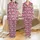 Playful Pattern Lovers' Cheerful Vibrant Pink Cartoon Cow Head Luck Seamless Print Satin Pajamas Set - 1
