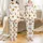 Nature Lovers' Whimsical Watercolor Highland Cow Sunflower Seamless Pattern Warm Browns Golden Yellows Greens Satin Pajamas Set - 1
