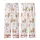 Women's Whimsical Watercolor Fluffy Highland Cow Calf Pink Rose Daisy Floral Pattern Kid Satin Pajamas Set - 3