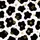 Modern Art Enthusiasts' Black White Abstract Cow Spot Golden Star Burgundy Line Pattern Satin Short-Sleeve Pajamas Set - 4