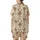 Boho Western Lovers' Retro Illustrated Cowboy Boots Wildflowers Peach Coral Olive Green Pattern Satin Short-Sleeve Pajamas Set - 3