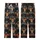 Animal Lovers' Whimsical Cow Heads with Glasses & Floral Crowns, Humorous Typography, Earthy Tones & Plaid Hint Kid Satin Pajamas Set - 3