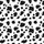 Modern Style Enthusiasts' Dynamic Black White Organic Interconnected Rounded Shapes Pattern Kid Satin Pajamas Set - 4
