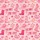 Girls' Soft Pastel Pink Cartoon Western Boots Hats Stars 'YEE HAW' Outline Pattern Satin Pajamas Set - 4