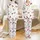 Cocktail & Dessert Lovers' Whimsical Martini Champagne Heart Cherry Golden Amber Flat Pattern Satin Pajamas Set - 1