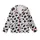 Cute Animal Lovers' Seamless Black Cow Spot All-Over Print with Adorable Pink-Eared Cartoon Cows & Milk Bottle Motif Kid Satin Pajamas Set - 2