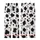 Art Lovers' High Contrast Black White Organic Fluid Ink Splatter Abstract Pattern Kid Satin Pajamas Set - 3
