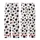 Modern Style Enthusiasts' Irregular Black Cow Spot White Pastel Pink Abstract Blob Pattern Kid Satin Pajamas Set - 3