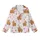 Holiday Animal Lovers' Whimsical Flat Art Highland Cow Christmas Pattern with Santa Hats, Holly Wreaths, Red & Green Snowflakes Kid Satin Pajamas Set - 2