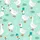 Whimsical Animal Lovers' Aqua Mint Green Geese Pattern with Teal Hats, Bow Ties, Orange Beaks Satin Short-Sleeve Pajamas Set - 4