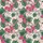 Women's Soft Pink Illustrative White Tiger Hot Pink Rose Deep Green Leaf Pattern Kid Satin Pajamas Set - 4