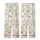 Cat Lovers' Playful Hand-Drawn Cartoon Cat Faces Seamless All-Over Pattern Off-White Gray Tan Pink Kid Satin Pajamas Set - 3