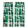 Cute Animal Lovers' Vibrant Green Black Plaid Chibi Cats Dogs Rabbits Umbrella Design Kid Satin Pajamas Set - 3