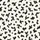 Modern Style Seekers' Bold Black Irregular Splotches & Blobs Organic Pattern on Creamy Off-White Kid Satin Pajamas Set - 4