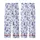 Western Enthusiasts' Illustrative Dusty Periwinkle Cobalt Blue Cowboy Boot Hat Cactus Rattlesnake Pattern Kid Satin Pajamas Set - 3