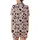 Cute Style Enthusiasts' Playful Cartoon Cow Pastel Pink Black White Cow Print Heart Spot Pattern Satin Short-Sleeve Pajamas Set - 3