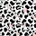 Cow Lovers' Playful Illustrative Cartoon Cows Black White Pink Scattered Spot Pattern with 'MILK' Text Satin Pajamas Set - 4