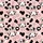 Cute Style Enthusiasts' Playful Cartoon Cow Pastel Pink Black White Cow Print Heart Spot Pattern Kid Satin Pajamas Set - 4