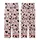 Cute Style Enthusiasts' Playful Cartoon Cow Pastel Pink Black White Cow Print Heart Spot Pattern Kid Satin Pajamas Set - 3