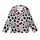 Cow Lovers' Playful Pure White Black Pink Cartoon Cows Spots Hearts Stars Pattern Kid Satin Pajamas Set - 2