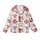 Women's Whimsical Western Pink Bow Cowgirl Hat Longhorn Cactus Pattern Kid Satin Pajamas Set - 2