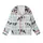 Cow Lovers' Light Blue White Watercolor Gingham Hand-Drawn Holstein Cow Pasture Repeat Pattern Kid Satin Pajamas Set - 2