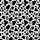 Animal Print Lovers' Bold Black White Cow Spot Pattern with Stylized Cow Heads and Milk Splashes Kid Satin Pajamas Set - 4