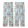 Capybara Lovers' Whimsical Cartoon Capybara Christmas Ice Skating Light Blue Seamless Pattern Kid Satin Pajamas Set - 3