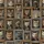 Aristocratic Cats: 18th Century Feline Portraits, Gilded Frames, Damask Scrollwork Kid Satin Pajamas Set - 4