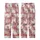 Whimsical Cat Lovers' Soft Dusty Rose Pink Hand-Drawn Cats with Vibrant Speckles & Doodle Art Pattern Kid Satin Pajamas Set - 3